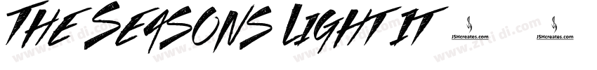 The Seasons Light It字体转换